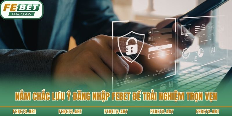 Nắm chắc lưu ý đăng nhập Febet để trải nghiệm trọn vẹn